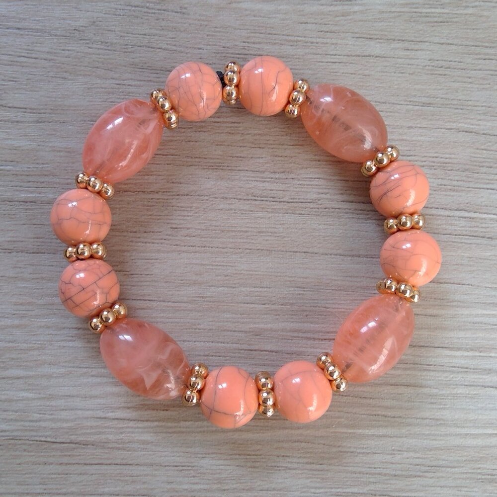 Avon Peach Bracelet